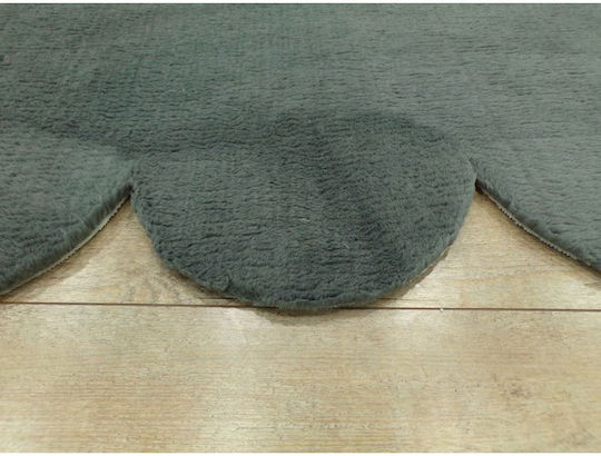 SteweHome Set Bath Mats STE-029899-V66387 Gray 60x100cm 3 Pieces