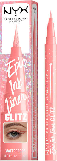 NYX Professional Makeup Epic Ink Waterproof Pen Eye Liner 02 Bootcut Bling 1ml