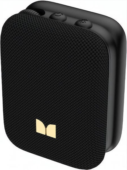 Monster Atomic Atom Ηχείο Bluetooth 6W με Διάρκεια Μπαταρίας έως 10 ώρες Μαύρο