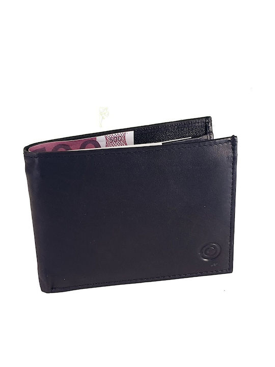 Кожен Мъжки Портфейл с RFID Черен