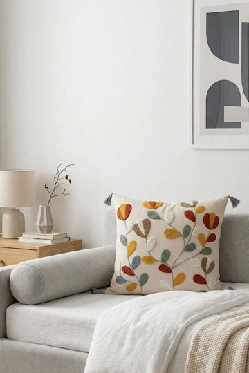 SteweHome Decorative Pillow Case Multicolour 42x42cm