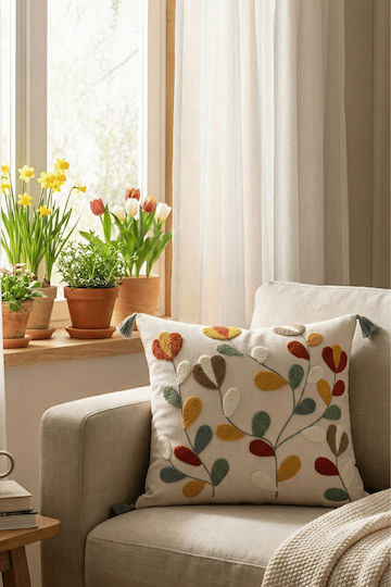 SteweHome Decorative Pillow Case Multicolour 42x42cm
