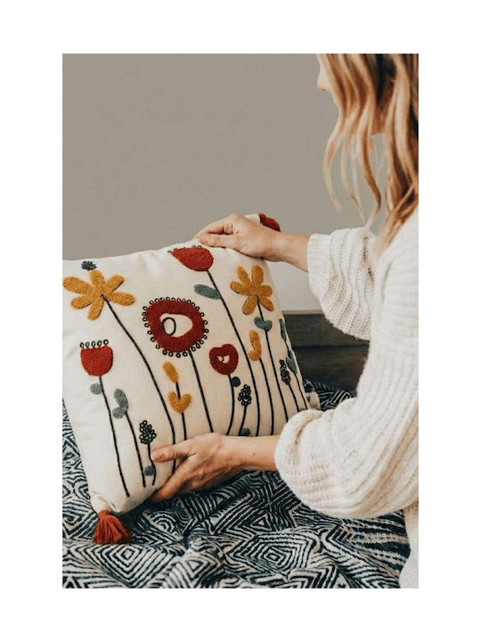 SteweHome Decorative Pillow Case Beige 42x42cm