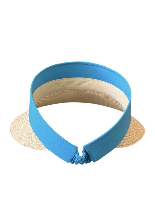DENIA ACCESSORIES Γυναικείο Ψάθινο Καπέλο Τιρκουάζ