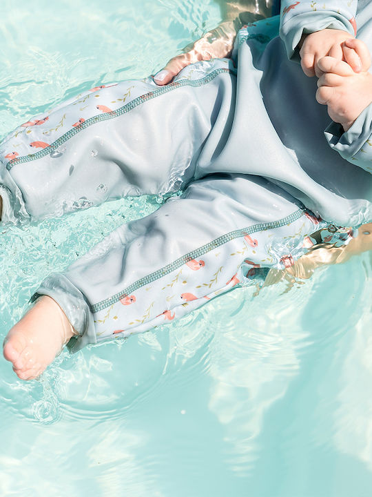 Splash About Splash Kids Swimwear One-Piece With Long Sleeve Otter
