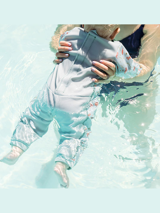 Splash About Splash Kids Swimwear One-Piece With Long Sleeve Otter