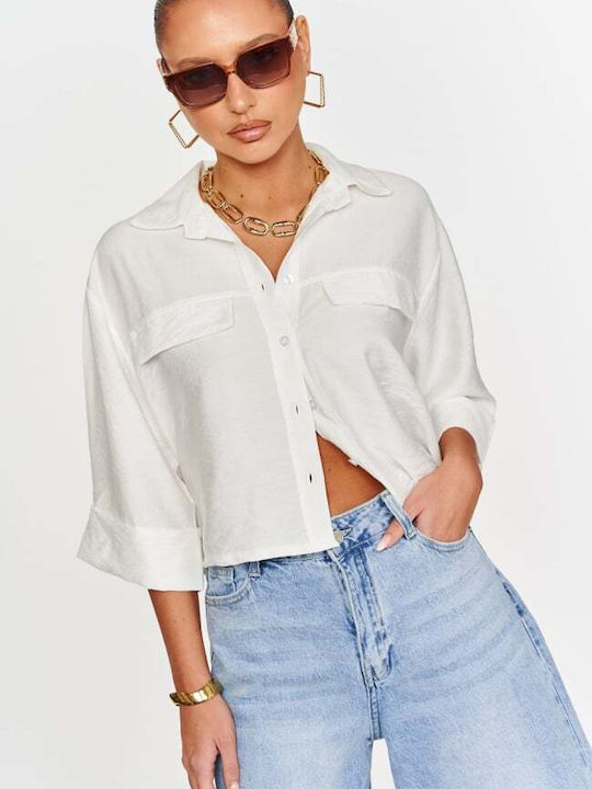 Long Sleeve Women's Shirt White