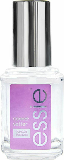 Essie Speed Setter Top Coat για Απλά Βερνίκια Quick Dry 13.5ml