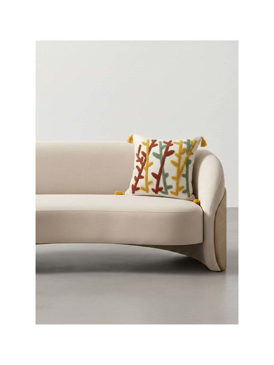 SteweHome Decorative Pillow Case Made of 100% Cotton Multicolour 42x42cm