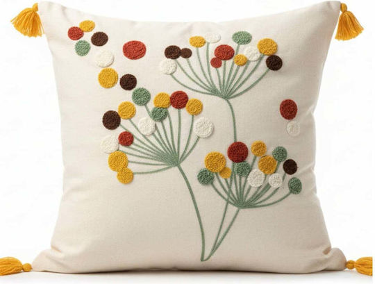 SteweHome Decorative Pillow Case Multicolour 42x42cm