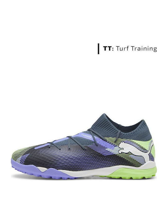 PUMA Future 7 Pro Cage Football Shoes with Molded Cleats TT Purple PUMA Future 7 Pro Cage Football Shoes with Molded Cleats TT Purple