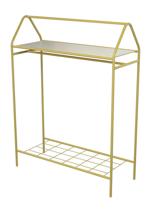 SteweHome SteweHome Kleiderständer Aus Metall Gold 104x143cm