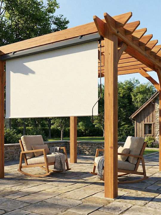 Outsunny Zelt Terrasse Beiges 2.5x1.6m Outsunny Zelt Terrasse Beiges 2.5x1.6m