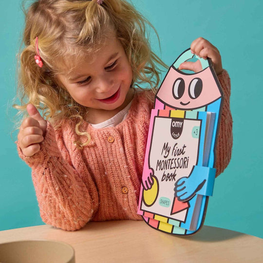 Omy Geometric Shape Stickers with Activity Booklet for Children 3+ Years