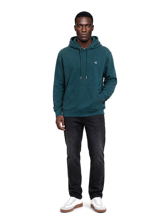 Sweatshirt with Hood Green
