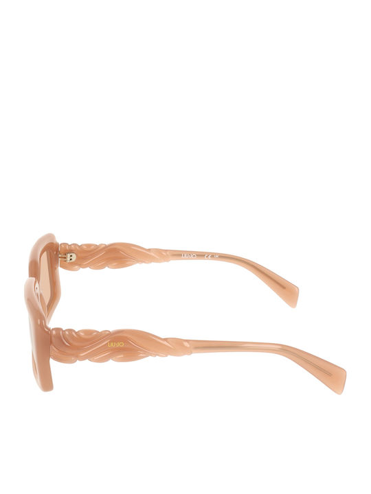 Liu Jo Woman Sunglasses with Brown Frame and Brown Lens