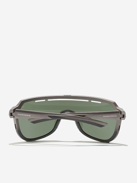 Hawkers Men's Sunglasses with Gray Frame and Gray Lens