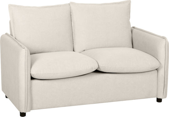Двуместен Диван Крем 131x73x80см