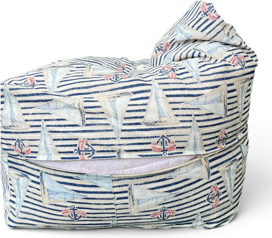 Pouf Polythrona 55x55x30cm OP1-ship