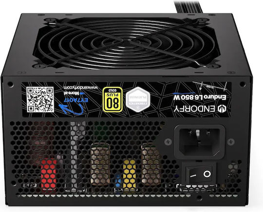 Endorfy Enduro L6 850W Black Power Supply Full Wired 80 Plus Gold