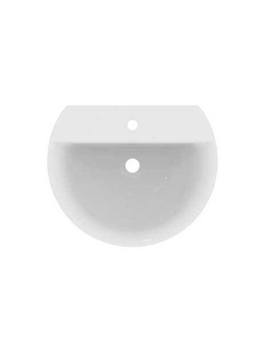 Ideal Standard Sphere Седящ Баня Умивалник Порцелан 55x46x17.5см Бял Блестящ
