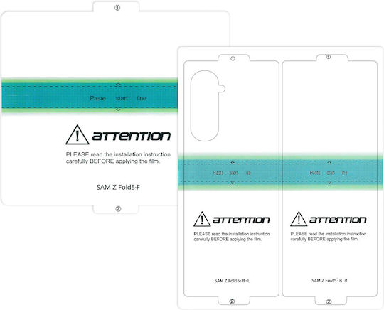 Hydrogel Samsung Z Flip 6 Hd Set 2 Pieces