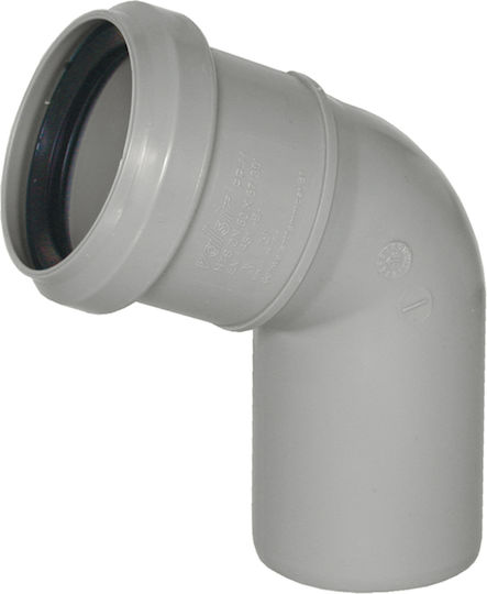 Valsir Γωνία Съединител за тръби Polypropylene 110мм 504055