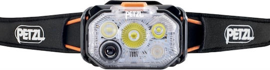 Petzl Rechargeable LED Headlamp IPX4 with Maximum Brightness 1200lm Swift Rl