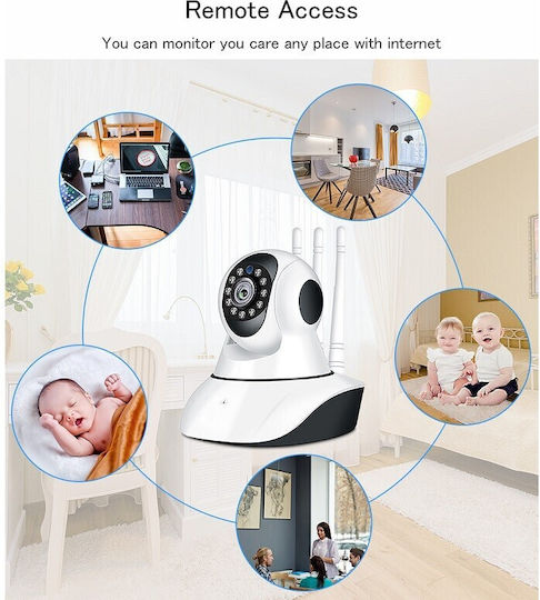 22400-710-00-05 IP Камера за Видеонаблюдение Wi-Fi HD 720P с Двупосочна Комуникация