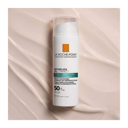 La Roche Posay Anthelios Oil Correct Cremă de Față cu Protecție Solară SPF50 50ml