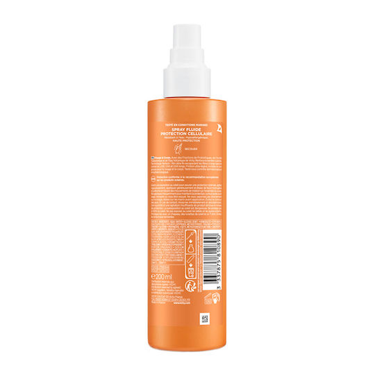 Vichy Capital Soleil Cell Protect Water Fluid Cremă de Corp cu Protecție Solară SPF30 Spray 200ml