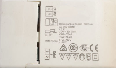 Viokef LED Power Supply Waterproof IP67 Power 35W with Output Voltage 12V
