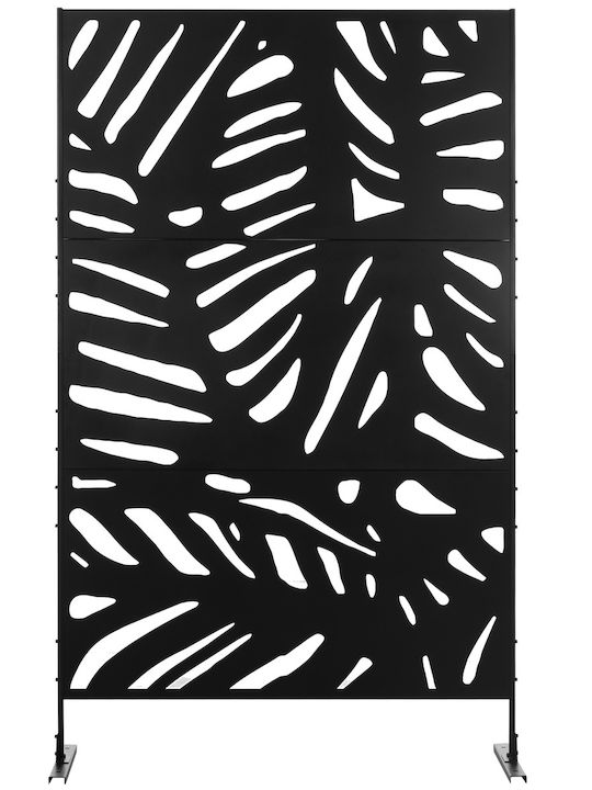 Outsunny Raumteiler aus Segeltuch 122x198cm