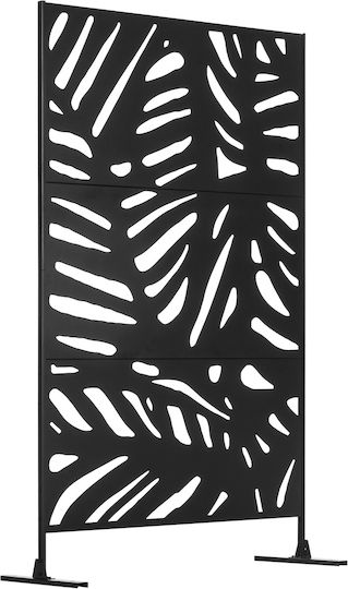 Outsunny Decorative Room Divider Made of Canvas 122x198cm