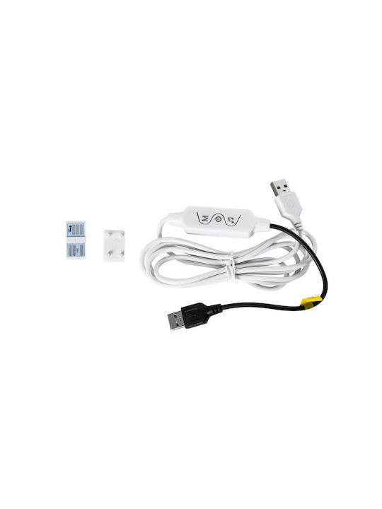 GloboStar Decorative Lighting LED RGB 3pcs 10.5x10.5x3cm