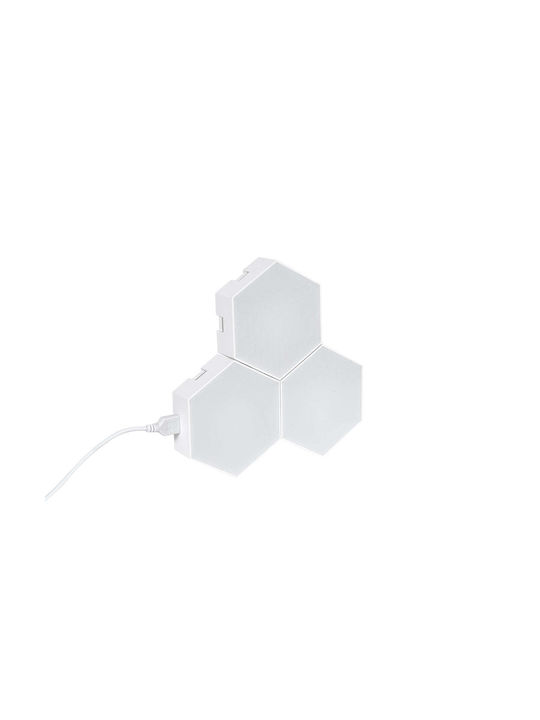 GloboStar Decorative Lighting LED RGB 3pcs 10.5x10.5x3cm