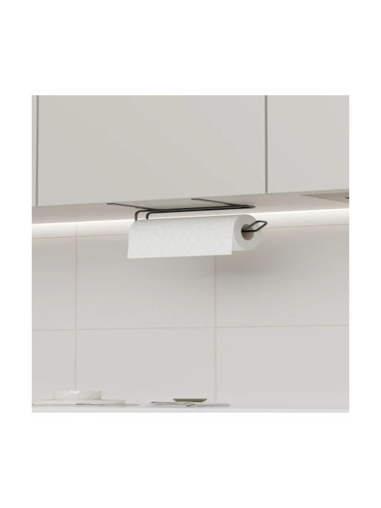 Femmit Metallic Hanging Paper Towel Holder Black 24×16 Cm
