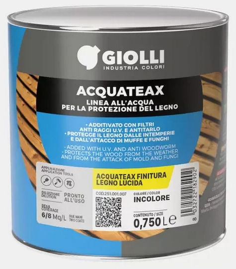 Giolli Polyurethan Wasser Farblos Glanz 750ml