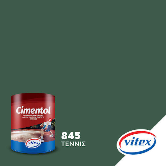 Vitex Cimentol Vopsea pentru beton Acrilic Tenis verde 2.5lt