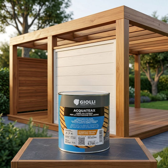 Giolli Χρώμα Ξύλου Ακρυλικό Διάφανο 750ml 0213600.007