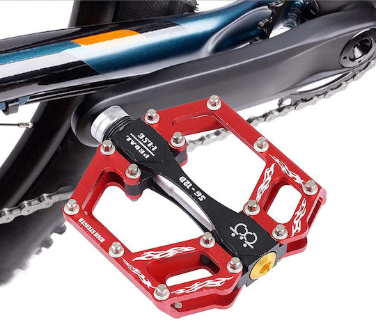 Rutschfeste Fahrradpedale Rote