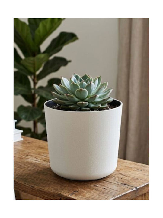 Harmony Alonissos Flower Pot White 22x22x20cm