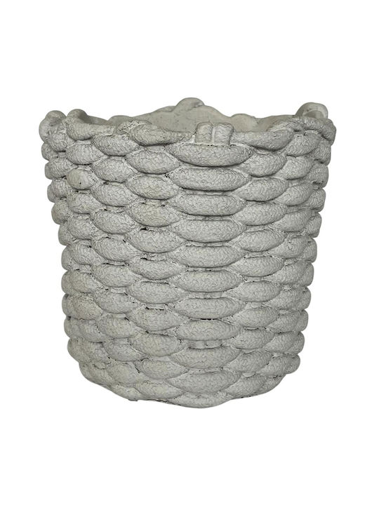 Supergreens Softweave Γλάστρα Τσιμεντένια Μπέζ Supergreens Softweave Γλάστρα Τσιμεντένια Μπέζ