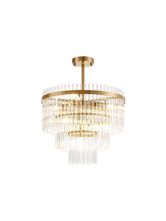 Viokef Leuchte Wand mit Fassung E14 Gold 15cm