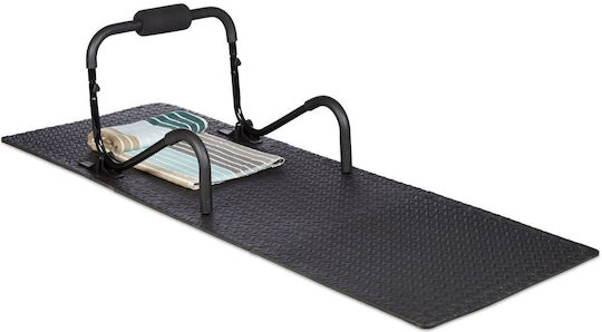 Relaxdays Podea Echipament Sală de Sport Neagră Grosime 60cm 1buc