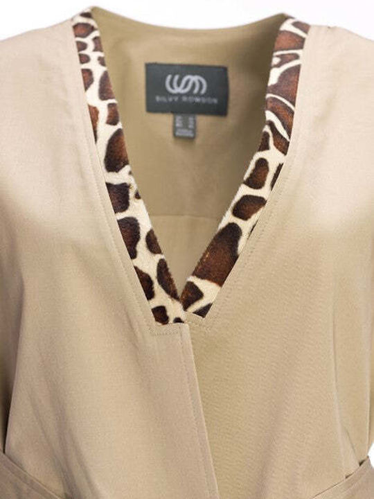 Beige Damen Weste