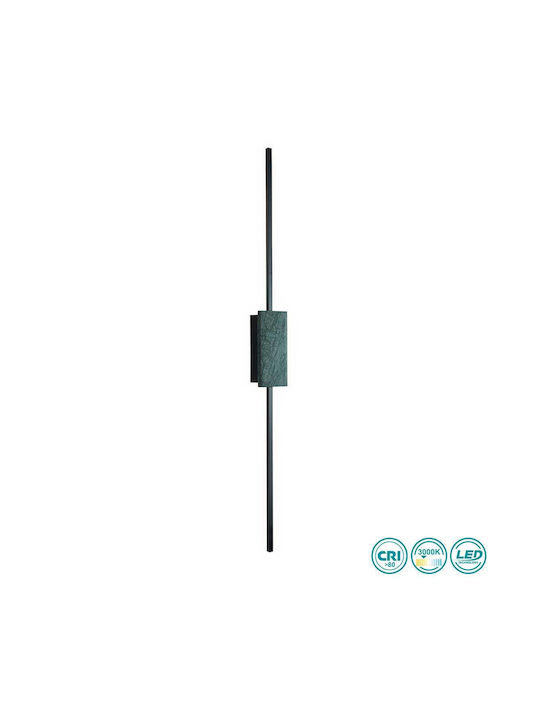 Viokef Ellaria Φωτιστικό Τοίχου LED Μαύρο 8x110.4εκ. Viokef Ellaria Φωτιστικό Τοίχου LED Μαύρο 8x110.4εκ.