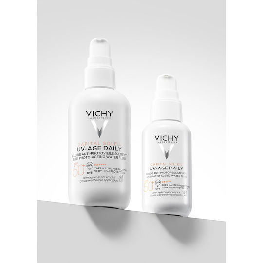 Vichy Capital Soleil UV-Age Daily Αντηλιακή Κρέμα Προσώπου SPF50+ 80ml