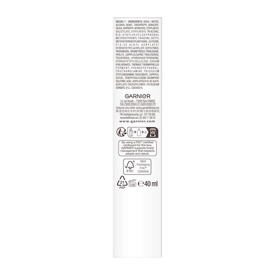 Garnier Sensitive Avdanced Sunscreen Lotion Face SPF50 40ml