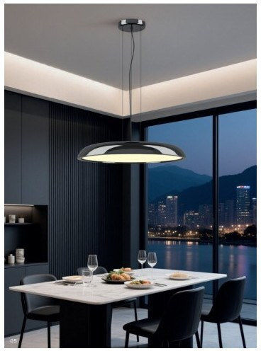 Sun Light Ceiling Light Black